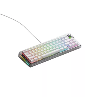   Glorious Gaming GMMK 3 PRO 65% Prebuilt billentyűzet Játék USB QWERTY Amerikai angol Ezüst