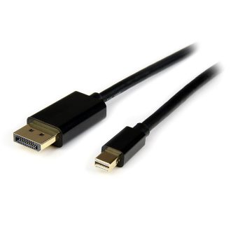   StarTech.com MDP2DPMM4M DisplayPort kábel 4 M mini DisplayPort Fekete