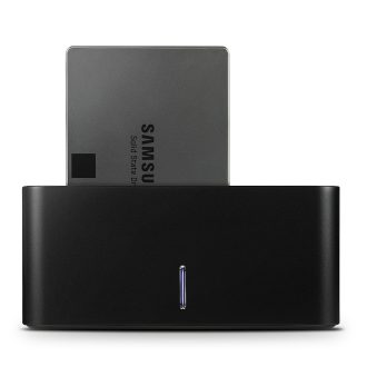   Axagon ADSA-SN dokkoló állomás tárolóegységhez USB 3.2 Gen 1 (3.1 Gen 1) Type-A Fekete