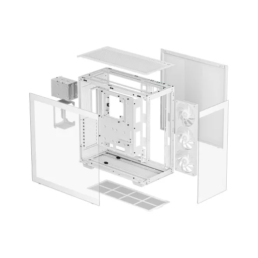 DeepCool CH780 WH Tower Fehér