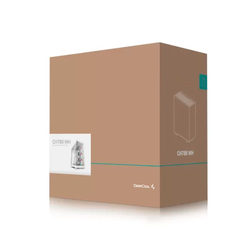 DeepCool CH780 WH Tower Fehér