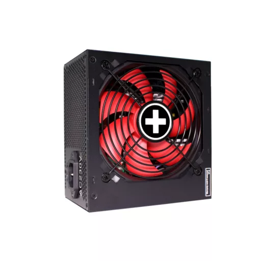 Xilence XN225 650 W 20+4 pin ATX ATX Fekete, Vörös