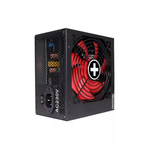 Xilence XN225 650 W 20+4 pin ATX ATX Fekete, Vörös