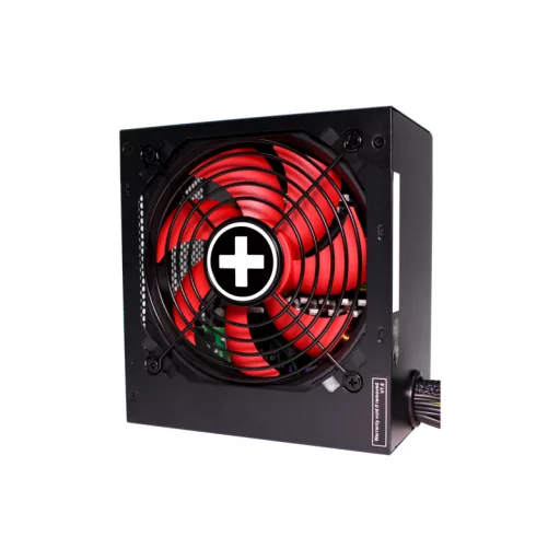 Xilence XN225 650 W 20+4 pin ATX ATX Fekete, Vörös