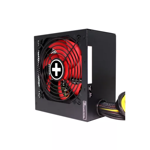Xilence XN225 650 W 20+4 pin ATX ATX Fekete, Vörös