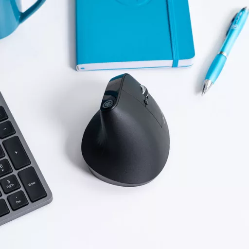 JLab JBUDS ERGONOMIC egér Otthoni Jobbkezes RF vezeték nélküli + Bluetooth 2400 DPI