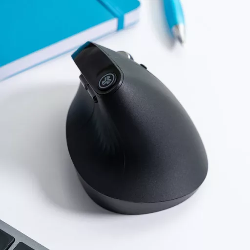 JLab JBUDS ERGONOMIC egér Otthoni Jobbkezes RF vezeték nélküli + Bluetooth 2400 DPI