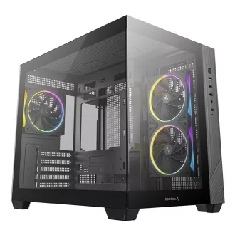 DeepCool CG330 3F Tower Fekete