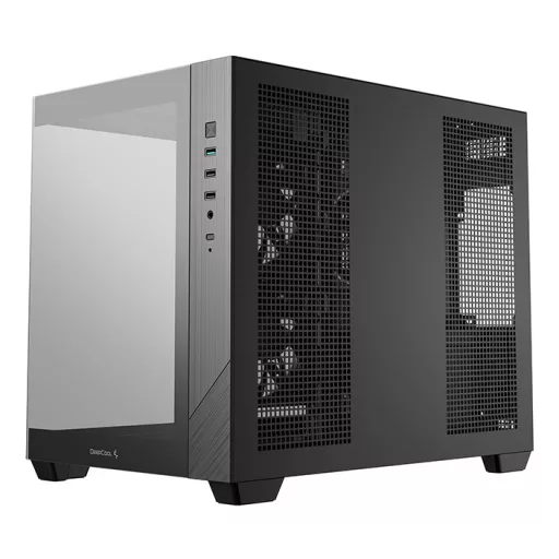DeepCool CG330 3F Tower Fekete