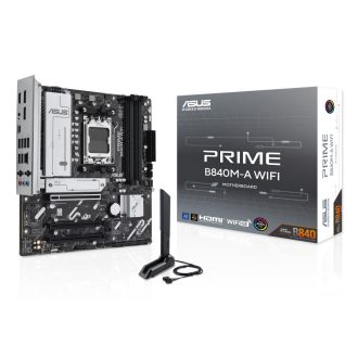 ASUS PRIME B840M-A WIFI AMD B840 Socket AM5 Micro ATX
