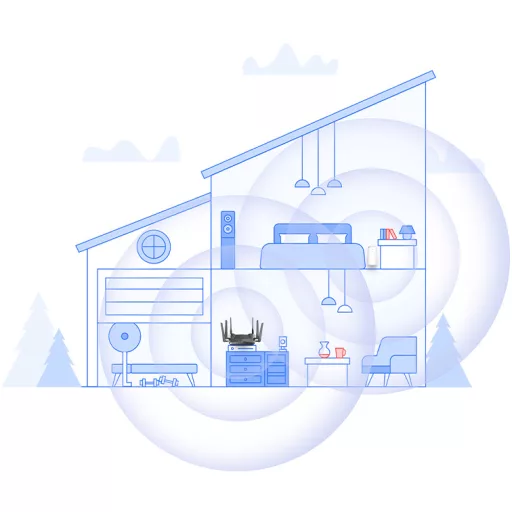 D-Link AX1800 Mesh Wi-Fi 6 Range Hálózati jelismétlő Fehér 100, 1000 Mbit/s