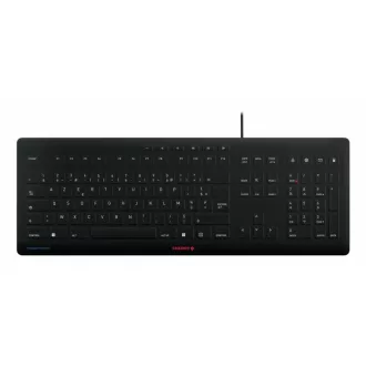   Contour Design JK-8502FR-2 billentyűzet Univerzális USB AZERTY Francia Fekete