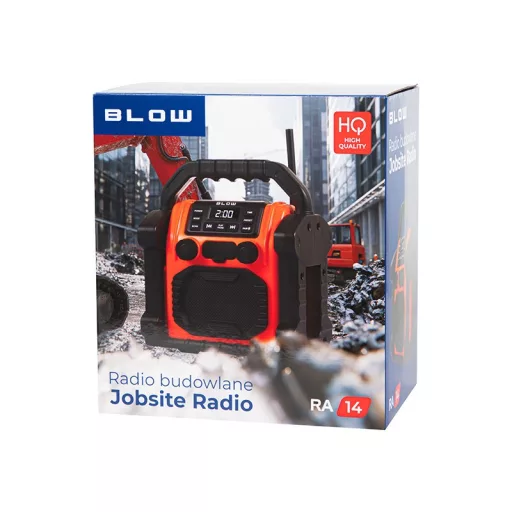 Radio przenośne RA14 AM/FM construction