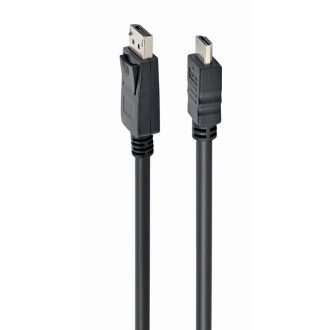   Gembird DisplayPort - HDMI, 3m HDMI A-típus (Standard) Fekete