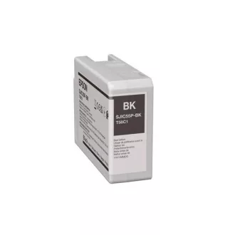 Epson SJIC55(BK) tintapatron 1 db Eredeti Fekete