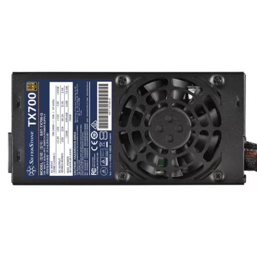Silverstone TX700 Gold 700 W 20+4 pin ATX TFX Fekete
