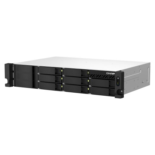 QNAP TS-873AeU-RP NAS Rack (2U) Ryzen Embedded V1500B 4 GB DDR4 0 TB QuTS hero Fekete