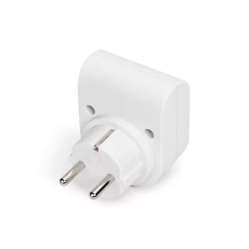 Digitus DN-95400 túlfeszültségvédő Fehér 1 AC kimenet(ek) 230 V
