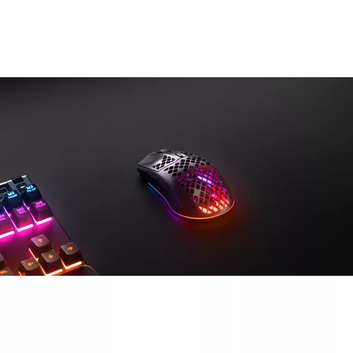 Steelseries Aerox 3 Wireless egér Játék Jobbkezes RF vezeték nélküli + Bluetooth Optikai 18000 DPI