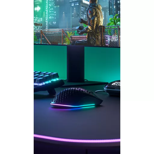 Steelseries Aerox 3 Wireless egér Játék Jobbkezes RF vezeték nélküli + Bluetooth Optikai 18000 DPI