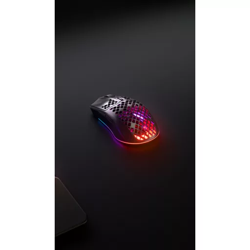 Steelseries Aerox 3 Wireless egér Játék Jobbkezes RF vezeték nélküli + Bluetooth Optikai 18000 DPI