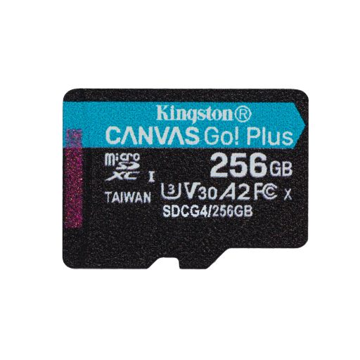 Kingston Technology Canvas Go! Plus 256 GB MicroSD UHS-I Class 10