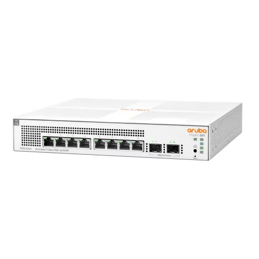 HPE Aruba Networking Aruba Instant On 1930 Vezérelt L2+ Gigabit Ethernet (10/100/1000) Ethernet-áramellátás (PoE) támogatása 1U Fehér