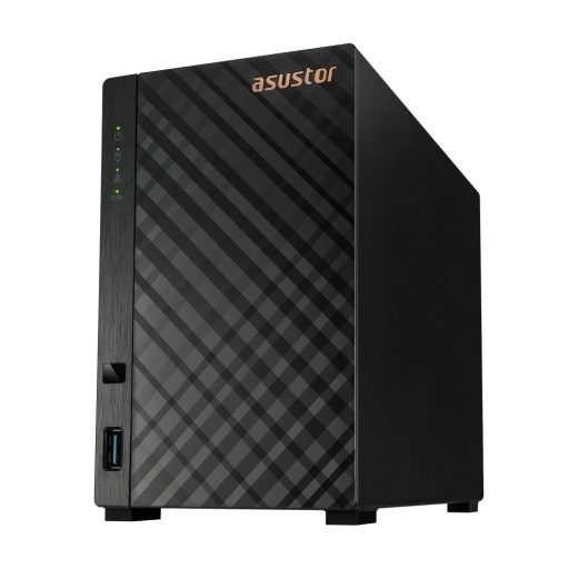 Asustor AS1102TL tárolószerver NAS Mini Tower Realtek RTD1619B 1 GB DDR4 0 TB ADM Fekete