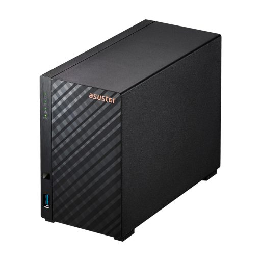 Asustor AS1102TL tárolószerver NAS Mini Tower Realtek RTD1619B 1 GB DDR4 0 TB ADM Fekete