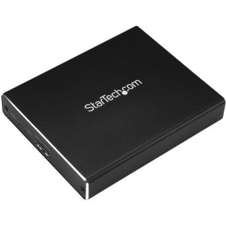   StarTech.com SM22BU31C3R tárolóegység burkolat Külső SSD ház Fekete M.2