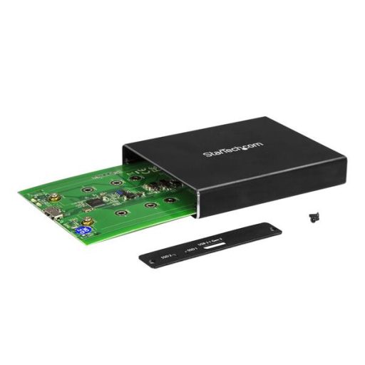 StarTech.com SM22BU31C3R tárolóegység burkolat Külső SSD ház Fekete M.2