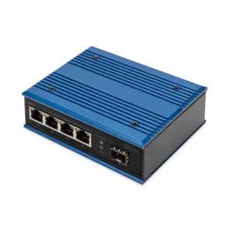   Digitus DN-651135 hálózati kapcsoló Beállítást nem igénylő (unmanaged) Gigabit Ethernet (10/100/1000) Fekete, Kék