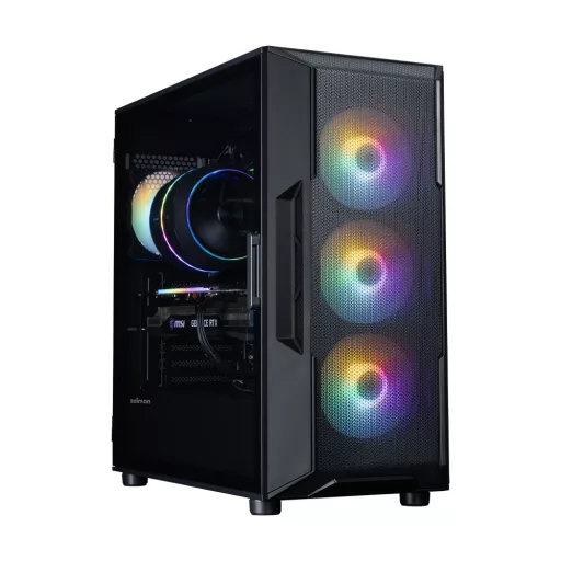 Zalman I3 NEO V2 BLACK Midi Tower Fekete
