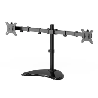   Gembird MS-D2ST-02 asztali TV konzol 81,3 cm (32") Fekete