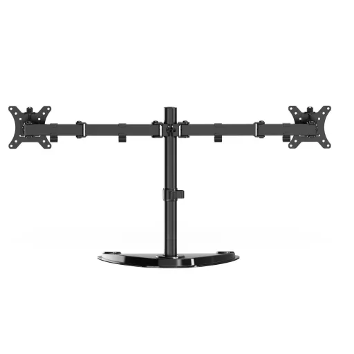 Gembird MS-D2ST-02 asztali TV konzol 81,3 cm (32") Fekete