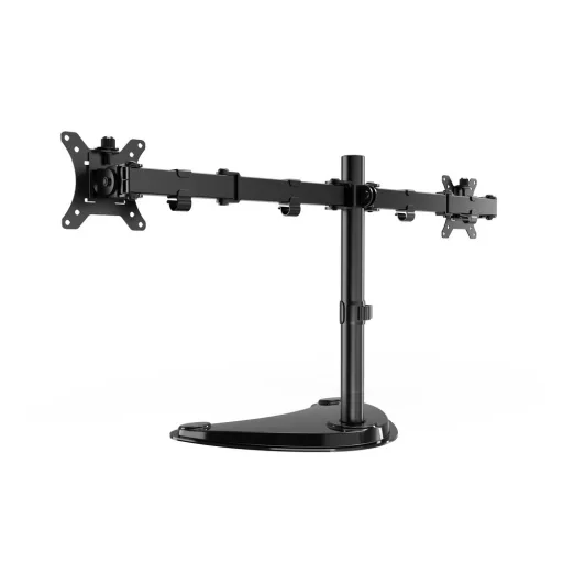 Gembird MS-D2ST-02 asztali TV konzol 81,3 cm (32") Fekete