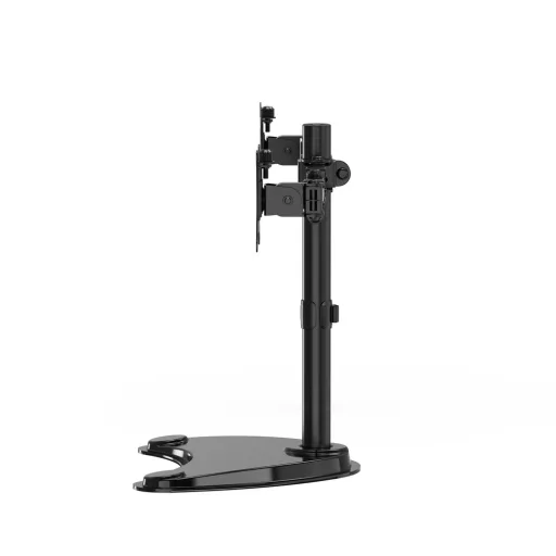 Gembird MS-D2ST-02 asztali TV konzol 81,3 cm (32") Fekete