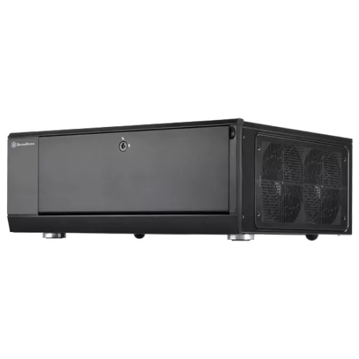 Silverstone GD10 HTPC Fekete