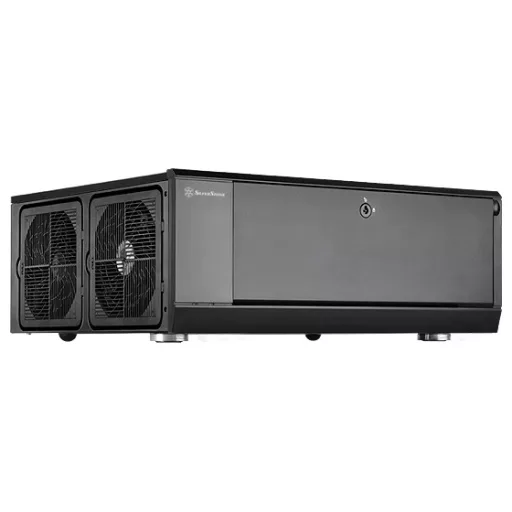 Silverstone GD10 HTPC Fekete