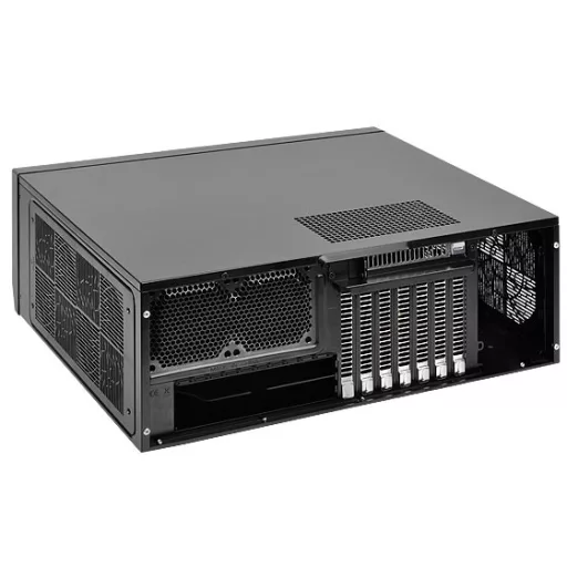 Silverstone GD10 HTPC Fekete