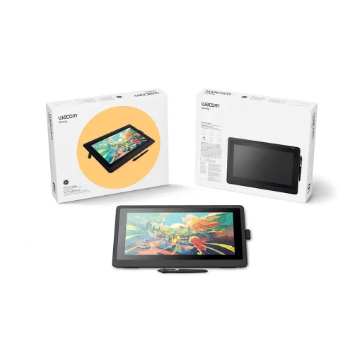 Wacom Cintiq 16 digitális rajztábla Fekete 5080 lpi 344,16 x 193,59 mm