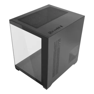 Mars Gaming MC-VIEW2 Mini Tower Fekete