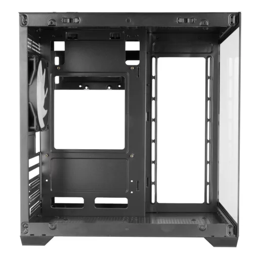 Mars Gaming MC-VIEW2 Mini Tower Fekete