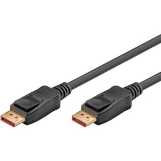 Goobay 74759 DisplayPort kábel 1 M Fekete