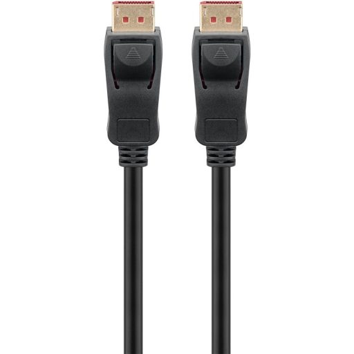 Goobay 74759 DisplayPort kábel 1 M Fekete