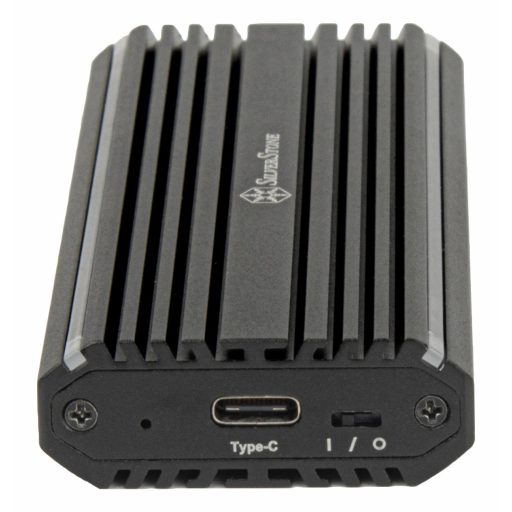 Silverstone MS13 Külső SSD ház Fekete M.2