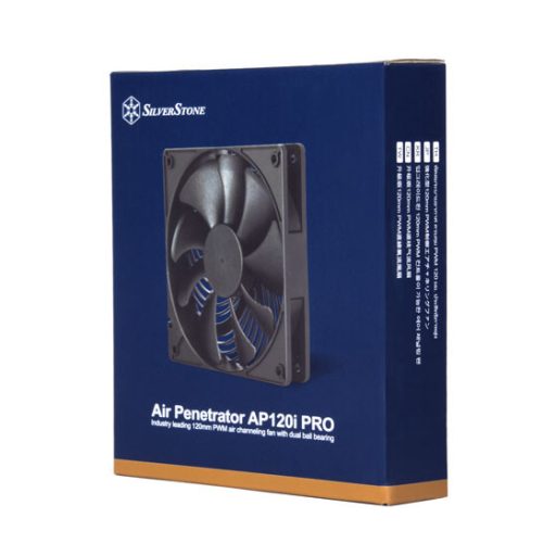 Silverstone Air Penetrator 120i PRO Számítógép ház Hűtő 12 cm Fekete 1 db