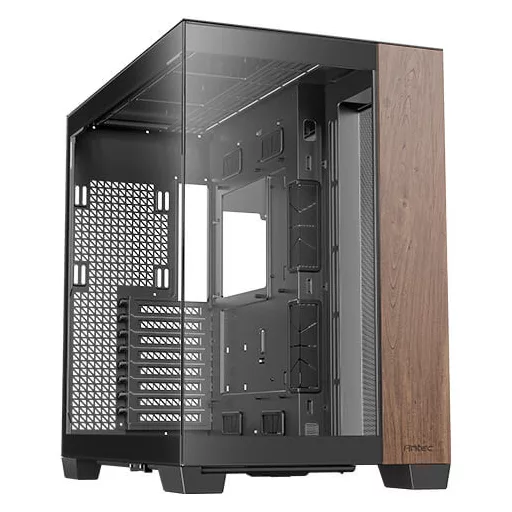 Antec C8 Wood Full Tower Fekete, Fa