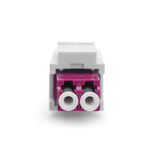 Digitus DN-96019-1-K optikai adapter LC/LC 1 db Ibolya