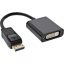 InLine 4043718126262 0,15 M DisplayPort DVI-D Fekete